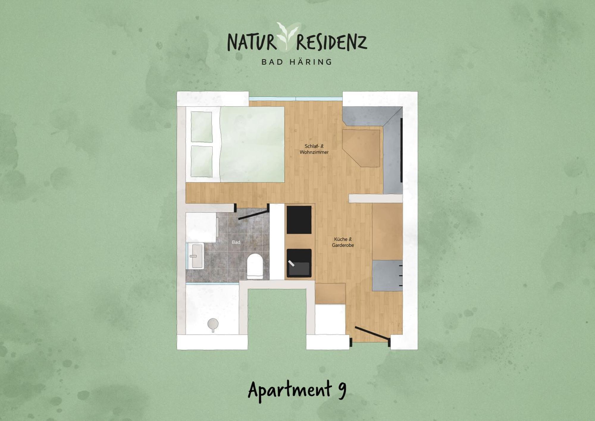 Natur Residenz 巴特哈林 外观 照片