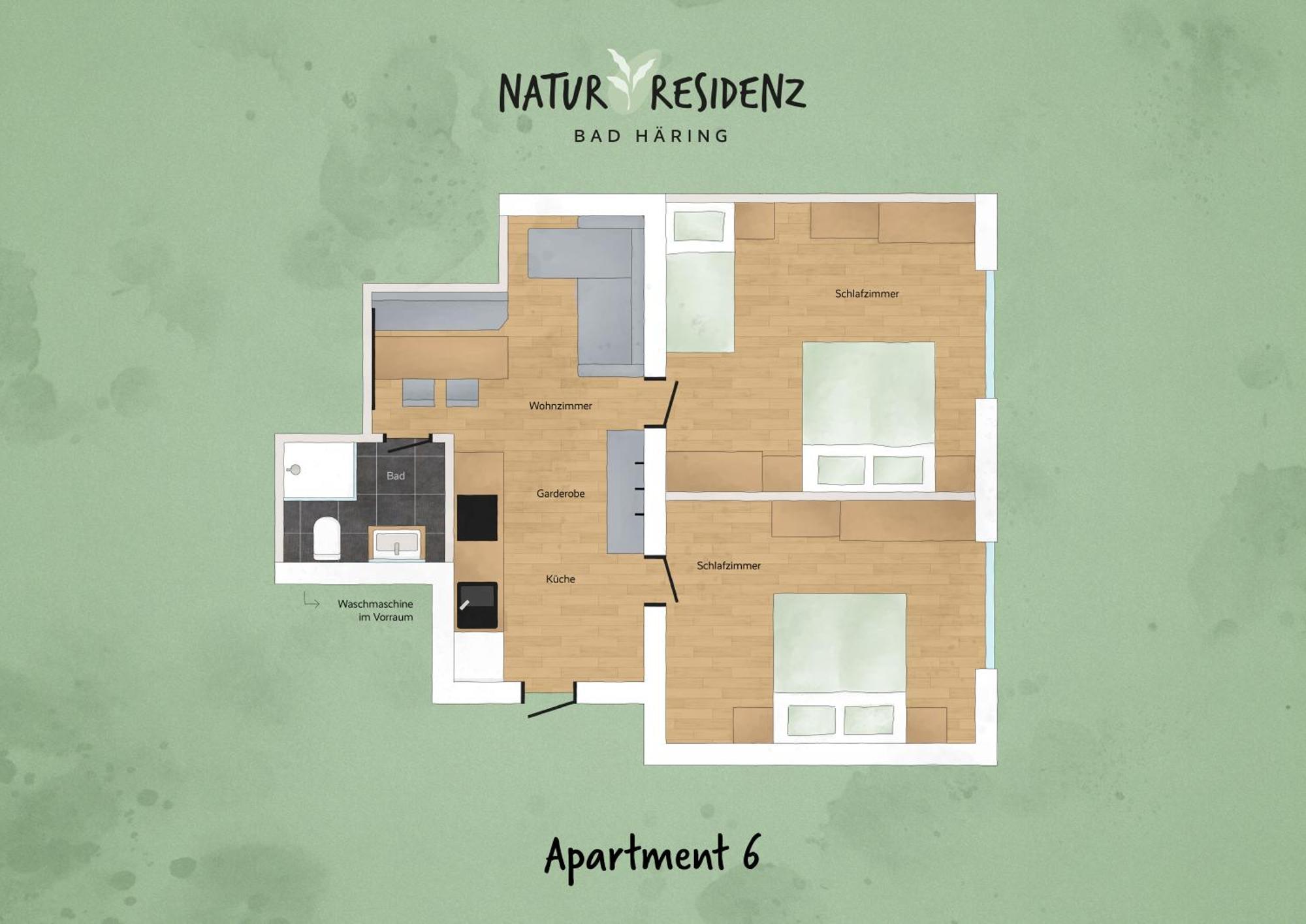 Natur Residenz 巴特哈林 外观 照片