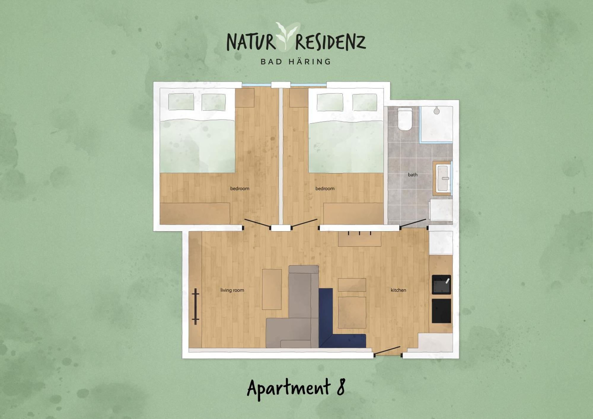 Natur Residenz 巴特哈林 外观 照片
